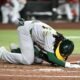 A's place Joshua Kuroda-Grauer, Mark Leiter Jr. on IL