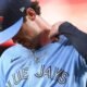 Blue Jays' Shane Bieber walks six in two-thirds of an inning