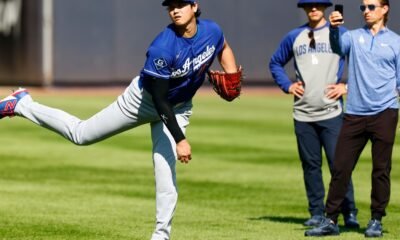 Dodgers say two-way star Shohei Ohtani is expected to pitch off a mound later this week :: WRAL.com