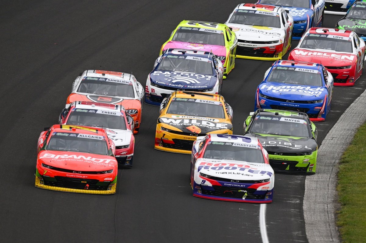 Every 1-2-3-4 finish in NASCAR history