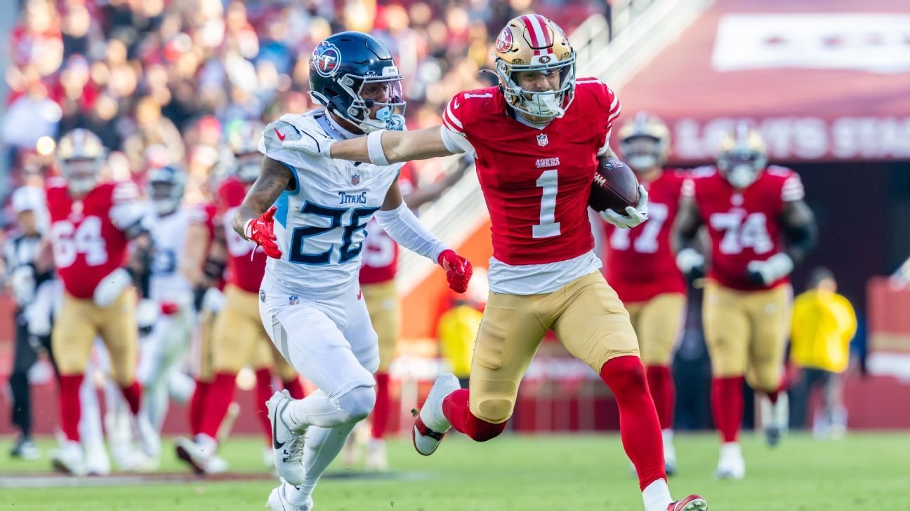Fantasy football buzz: Don't sleep on 49ers' Pearsall late in drafts