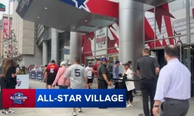 MLB All-Star Village draws thousands of fans on opening day in Philadelphia