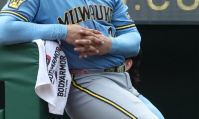 Pitching staff flops as Brewers lose series finale 14-5