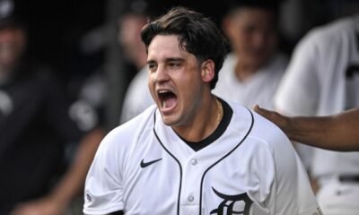 Tigers' Valencia honors Venezuela after HR in 1st MLB at-bat