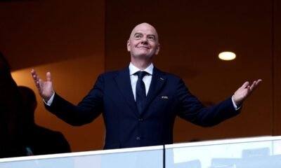 Why World Cup TV broadcasts always cut to FIFA president Gianni Infantino