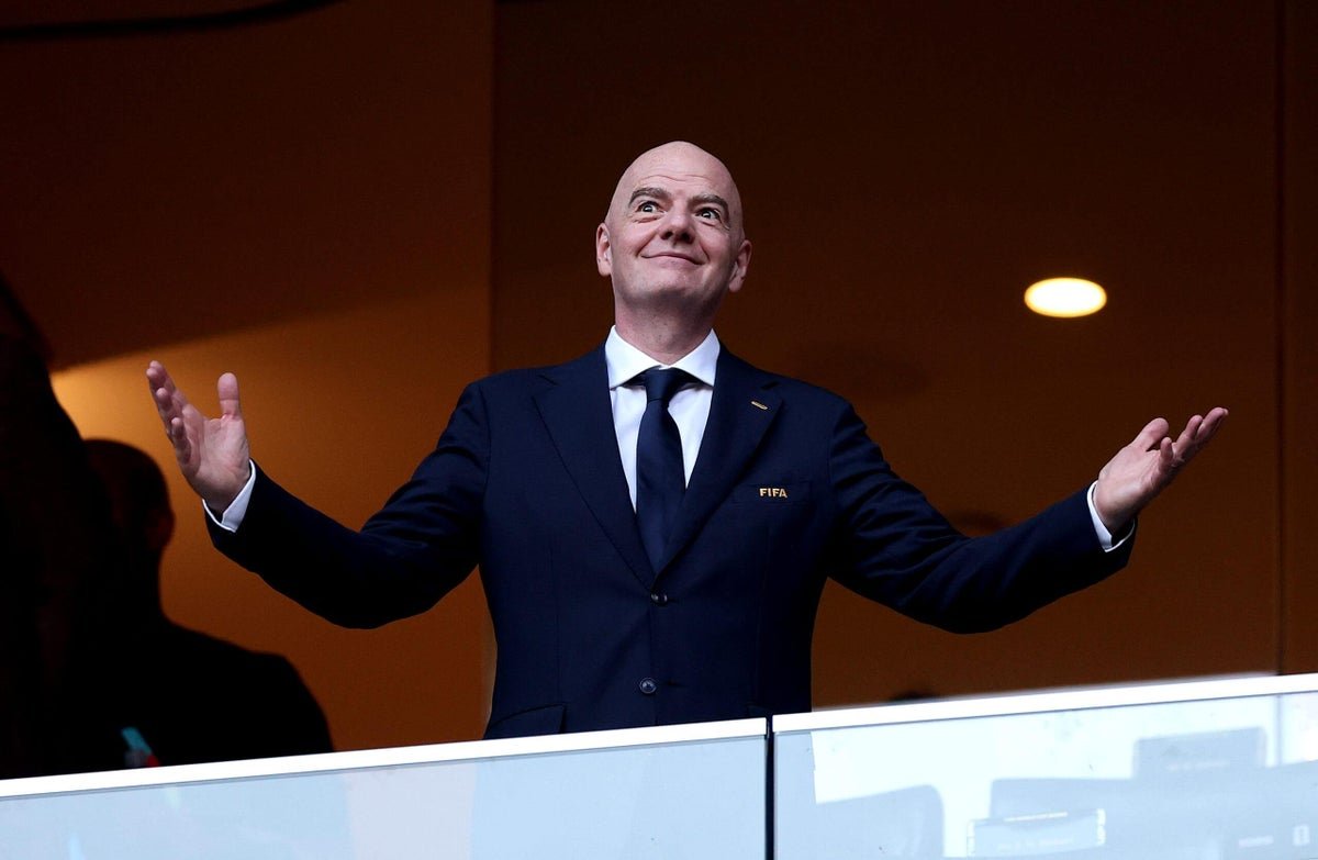Why World Cup TV broadcasts always cut to FIFA president Gianni Infantino