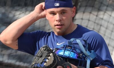 Dodgers' Dalton Rushing out indefinitely with slight UCL tear