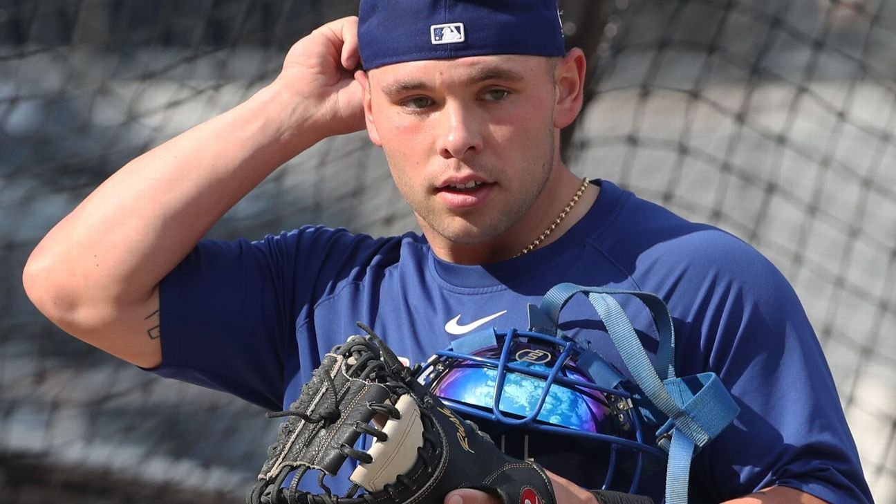 Dodgers' Dalton Rushing out indefinitely with slight UCL tear