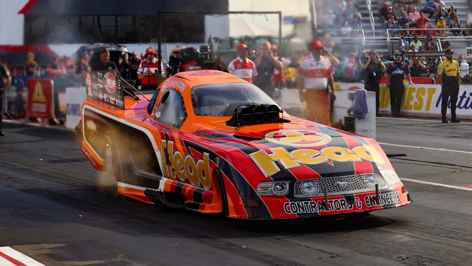 Spencer Hyde Pedals His Way to Quarterfinals at NHRA Midwest Nationals
